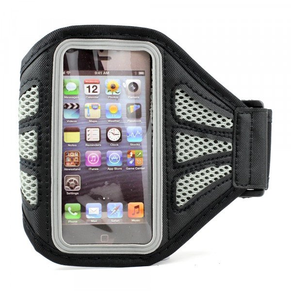 Wholesale iPhone 5S 5C 5 Mesh Armband (Gray)